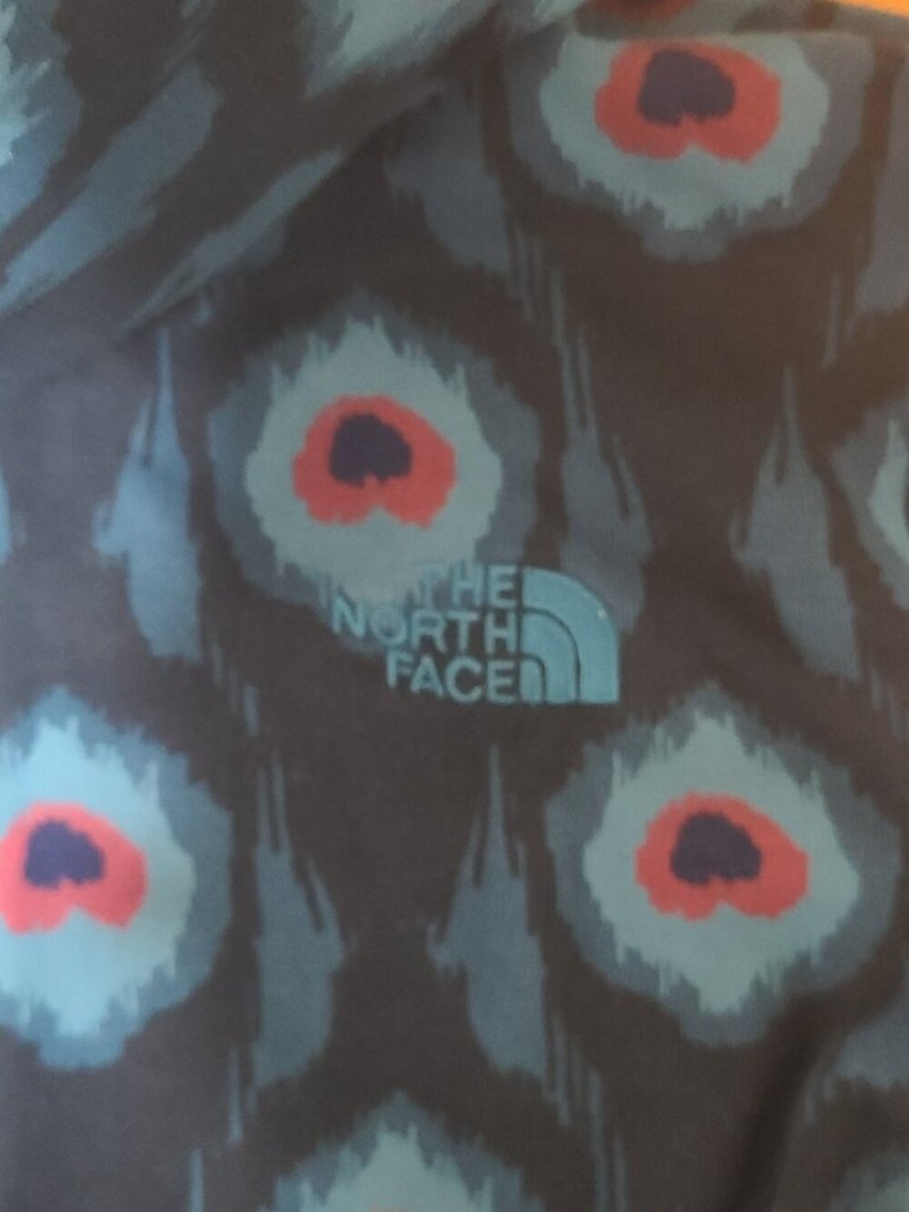 The North Face Women's Full-Zip Hoodie, Blue Ikat Print, Size M